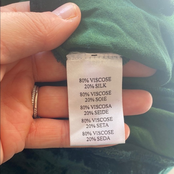 Samantha Pleet Green Velvet Jumpsuit (Size 4) - Picture 10 of 10